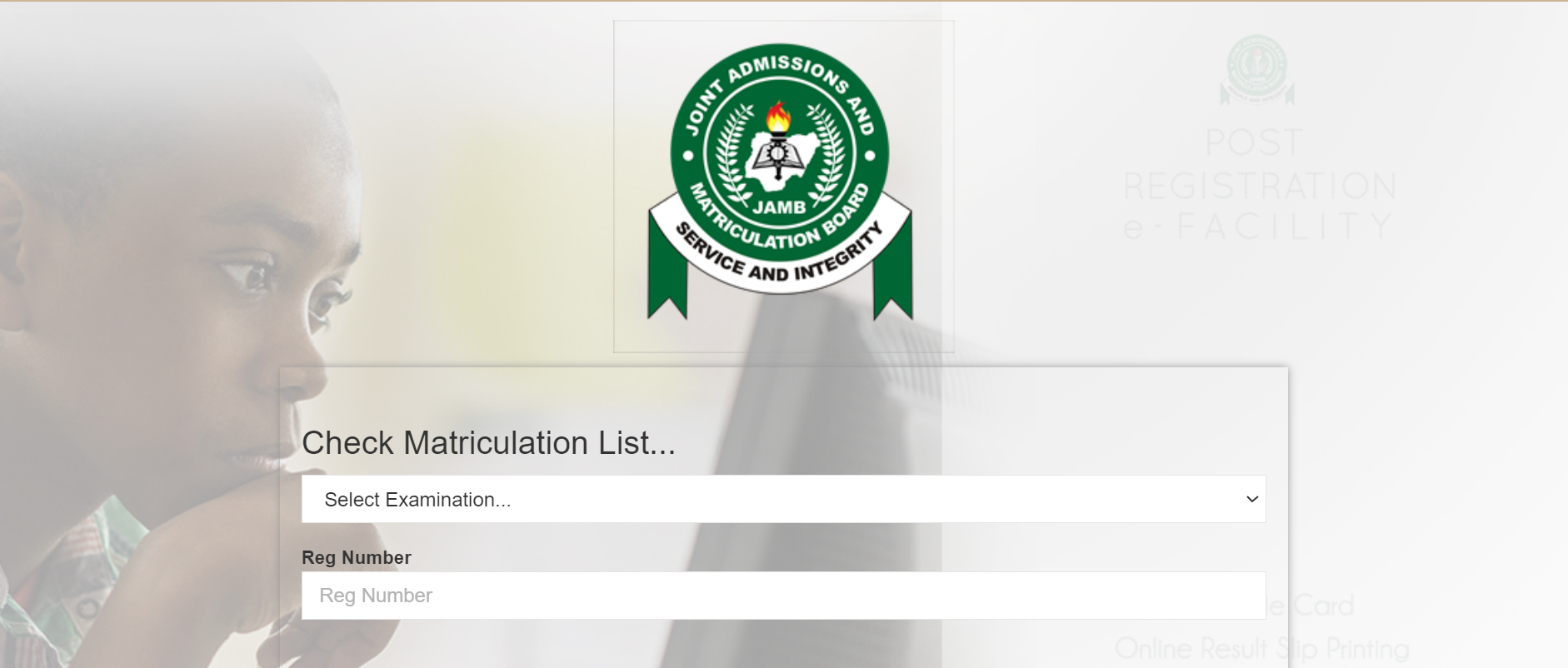 JAMB Matriculation List 2025/2026 checking Portal - All you need to know about JAMB matriculation list for NYSC, how to check if your name is on the list, and things to do if your name is not on the list.