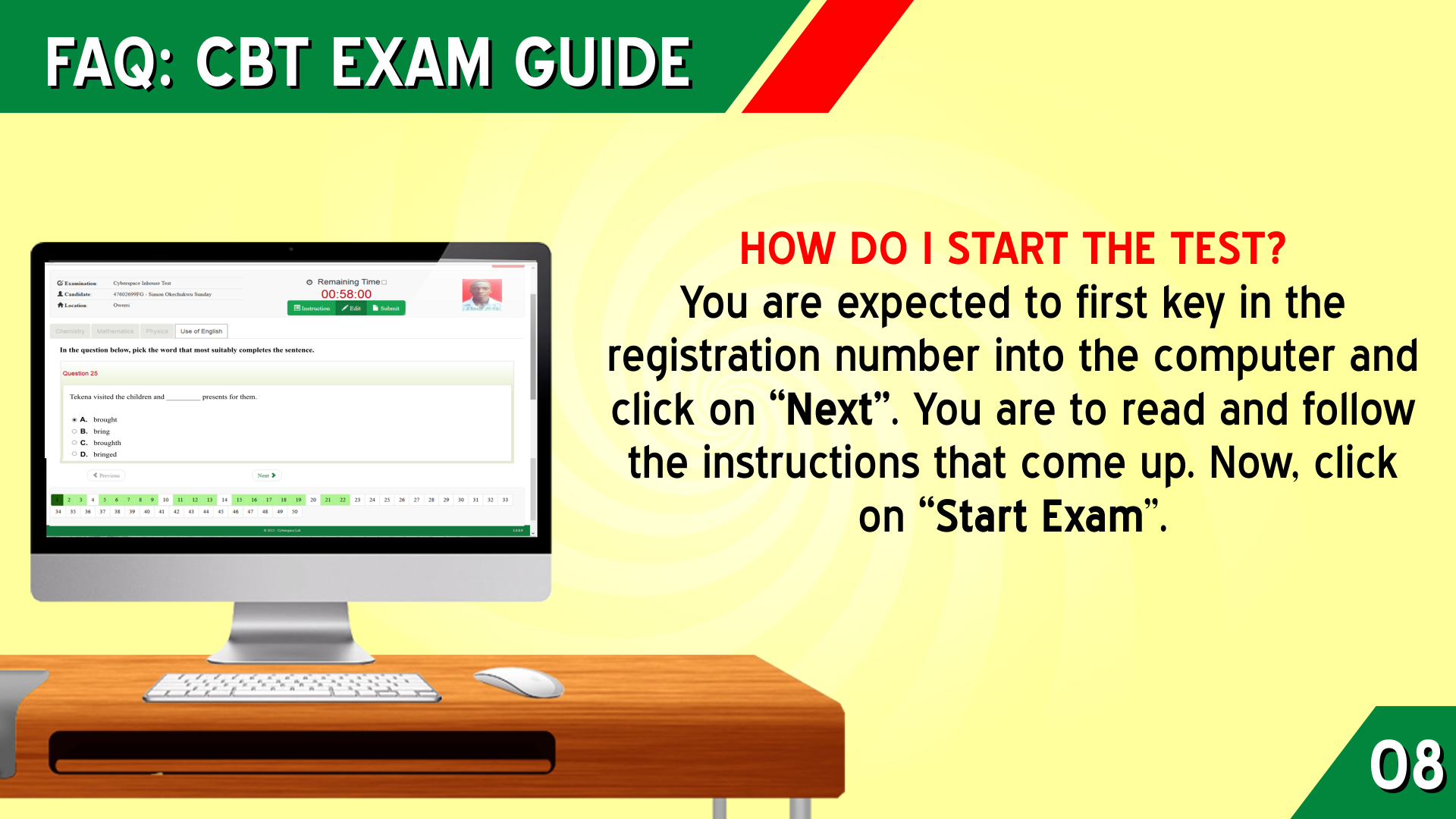 UTME Exam Format